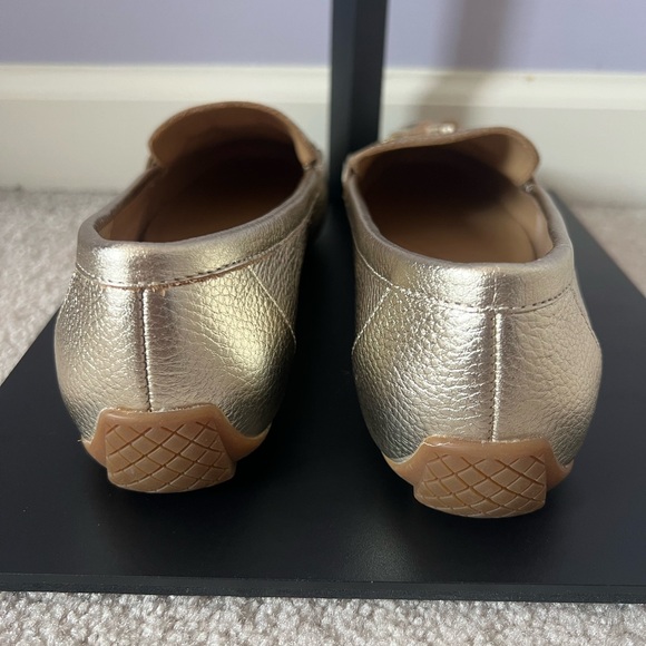 Talbots Gold Tassel Loafers - Picture 4 of 6